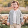 Casaco de Bebê Primavera Outono Meninos Meninas Cardigã Fino Casual Roupa para Criança de Um Ano Roupas de Outono Infantil Top de Bebê