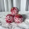 Decorações de Natal mais vendidas transfronteiriças conjunto de bolas de Natal 5/6/8cm bolas plásticas coloridas galvanizadas enfeites para árvore de Natal