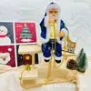 Amazon Creativo Juguete de Santa Escalador Eléctrico de Escalera Regalo de Navidad para Niños Decoración Navideña