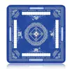 Toalha de Mesa Mahjong Chinesa Esfregada à Mão para Uso Doméstico, Tapete Mahjong para Sala de Xadrez, Toalha de Mesa Mahjong Plana Espessa, Tapete Quadrado Resistente à Sujeira