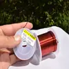 Alambre de cobre esmaltado para motor resistente a altas temperaturas Jintian alambre electromagnético QZY-2/180 grados poliimida morado 10 metros/100 gramos