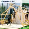 Fábrica de Barracas de Acampamento Cênicas Barraca Personalizada Acessível Estilo Luxo Camping Casa Céu Estrelado Barraca de Madeira
