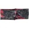 Diadema Deportiva Elástica Nueva de Estilo Bohemio Europeo y Americano para Mujer, Bandana Tie-Dye Cruzada de Ala Ancha