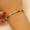 Pulseras de Estilo Bohemio Más Vendidas en Europa y América Pulseras de Cuentas de Arroz Coloridas de Nicho Pulseras Retro Premium Personalizadas Transfronterizas