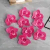 Flor Artificial Película Cabeza de Orquídea Mariposa DIY Pared de Flores Pasador Accesorio para el Cabello Decoración del Hogar Xz Flor Artificial Cabeza de Flor Mini