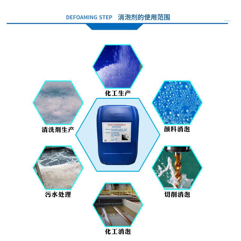 树脂涂料纺织印染水处理消泡剂水性乳胶漆有机硅消泡剂