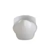 Tarro de Almacenamiento de Yeso Estilo Minimalista Amapola Molde de Resina Velero de Estrella de Cinco Puntas Grasa DIY Molde de Silicona