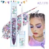 Joyería de Arcilla Suave Maquillaje Transfronterizo Carnaval Festivo Brillo Corporal Colorido Lentejuelas Gel Maquillaje Facial de Sirena