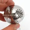 Aço inoxidável 304 bola de chá redonda partição de chá beleza filtro de chá novo infusor de chá em forma de ovo bola de chá de aço inoxidável lote