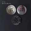 Botões de metal esculpidos em concha de luar, acessórios para chapéu, metal esculpido requintado, atacado do fabricante