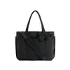 Bolso tote de mujer transfronterizo, bolsa de almacenamiento multi-bolsillo de gran capacidad para el trabajo, viajes casuales, bolso de hombro portátil