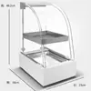 Gabinete Calentador de Pollo Frito, Caja Calentadora de Hamburguesas, Huevo Tartaleta, Pay, Churros, Horno de Temperatura Constante, Mesa Calentadora Comercial para Bebidas Metabo