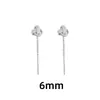 Brincos de Nicho com Zircônia Coreana para Mulheres, Luxo Leve, Sensação de Alta Qualidade, Novos Brincos Versáteis Minimalistas da Moda, Atacado em Estoque
