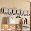 Suprimentos do Fabricante Montado na Parede Sem Furos Banheiro Cozinha Quarto Parede Porta Ganchos Fortes Suportando Carga Atrás da Porta