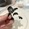 Exquisita pinza pequeña de cuentas de camelia para el pelo, pasador para el pelo de princesa, tocado, pasador para el pelo de la parte trasera de la cabeza, pasador para el pelo femenino, accesorios para el pelo