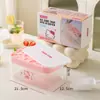 Hielera de Silicona Independiente de Dibujos Animados de Grado Alimenticio Atractivo Molde para Cubitos de Hielo Caja para Hacer y Almacenar Hielo para el Hogar Resistente a Altas Temperaturas
