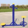 Equipo de Fitness para Exteriores, Parques Comunitarios al Aire Libre, Plazas Comunitarias, Equipamiento Deportivo, Aparato Giratorio de Cintura para Tres Personas, Spinner de Cintura para Tres Personas
