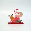 Adorno de Navidad Adorno de Madera Decoración del Hogar Manualidades de Escritorio Niños Reno de Navidad Árbol de Navidad Regalo