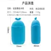 Venda Quente na Amazon Molde de Gelo de Silicone para Rosto Massageador Facial Compressa de Gelo Ferramentas de Beleza Molde de Gelo de Silicone para Rosto Coelho