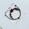 Pulsera de Cerámica Jingdezhen Nueva Historieta China Pulsera Boutique Venta al por Mayor Estudiante Joker Explosiones Puesto del Mercado Nocturno Pulsera
