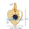 M07 M41B Acessórios de joias DIY amor estrela concha pérola cor zircônia pingente