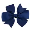 Accesorios para el cabello de niños zapatos y sombreros suministro de ropa caliente costilla de cola de milano en forma de V con lazo sin pasador 30 colores