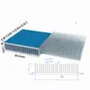 Radiador de Perfil de Alumínio Largura 50~80mm Vários Dissipadores de Calor de Alumínio de Alta Potência Bloco de Alumínio para Amplificador de Potência