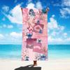 Toalla de Playa Stitch Venta Caliente Transfronteriza Toalla de Baño de Dibujos Animados Lilo y Stitch Toalla Deportiva Infantil para Playa, Orilla del Mar, Natación