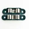Acessórios de ferragens para polia de porta e janela de aço plástico polia de metal 80/88 roda dupla rolete de trilho de porta de correr