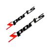 Modificação de logotipo esportivo de metal personalizado criativo traseiro 3d lateral logotipo decoração logotipo de cauda esportiva adesivos de carro