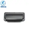 DMK025 Mango Empotrado de Plástico Oculto Caja Industrial Puerta de Equipo Mecánico Gabinete Puerta Mango Empotrado Oculto Negro