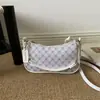 Bolso de hombro con estampado vintage, bolso de axila de alta gama para mujer, bolso de hombro elegante y a la moda, dulce y fresco para mujer
