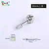 Suministro directo de fábrica Xiangzhen ferretería para muebles conector de dos en uno engrosado tornillo conector excéntrico al por mayor