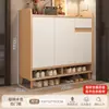 Zapatero de Color Madera Maciza de Gran Capacidad para Entrada, Pasillo de Entrada, Exterior, Almacenamiento Integrado, Nuevo Zapatero