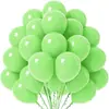Balões de Aniversário Amazon 10 polegadas Conjunto de Balões de Cor Sólida Balões para Decoração de Feriado Balões Metálicos Foscos Maca