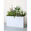 Caja de flores decoración flores y plantas arreglo floral producto terminado adorno de planta verde venta de restaurante oficina mampara canaleta de flores paisajismo biónico