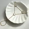 Pulseira de Concha Rosa Natural Flor de Quatro Folhas Zircônia Ajustável para Mulheres com Design Vazado, Joia Elegante e Exquisita de Luxo Leve