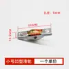 Carril Deslizante en Forma de T de Aleación de Aluminio Engrosado Debajo de la Puerta Deslizante Riel Guía para Puerta de Armario Deslizante Único Accesorios de Polea Perfil