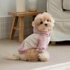 Roupas Quentes para Gatos de Estimação Teddy Bichon Yorkshire Poodle Cães de Pequeno Porte Cachorro com Capuz Combinando Cores Moletom Outono e Inverno