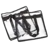 En stock Venta Caliente Amazon Bolso Transparente de PVC Bolso Mensajero Bolsa de Almacenamiento Bolsa para Juego de Pelota Concierto Playa Viaje