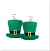 Festival Irlandés St. Accesorios para el Día de San Patricio Diadema Accesorio para el Cabello Falda de Tul Correa para el Hombro Irlandesa Set de Aretes de Trébol