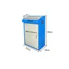 Gabinete de Controle Inclinado Estilo Console PLC Caixa de Distribuição de Controle Caixa de Distribuição Gabinete de Inversor Caixa de Fiação Tela Sensível ao Toque Gabinete Elétrico