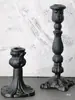 Suporte de Vela de Ferro Fundido Criativo Retro Americano Decoração de Casa para Sala de Estar Suporte de Vela Alto Enfeites Decorativos para Pousada
