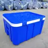 Caja Isotérmica para Llevar Puesto Comercial Plástico 60 Litros Entrega de Comida Grande Refrigeración para Alimentos Delivery Panes al Vapor Arroz Exterior