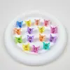 Mini grampo de cabelo pequeno infantil acessórios de cabelo de plástico com glitter presilha de cabelo fofa de gelatina para cabelo de bebê trançado grampo de cabelo quebrado presilha de cabelo