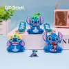 Llavero de Muñeca de Dibujos Animados Creativo Stitch Novena Generación Máquina de Juguetes Llavero Lindo para Bolso Coche Regalo Venta al por Mayor