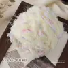 Fio de mohair misturado à mão com textura de pelo, fio especial para bolsas DIY, cor de doce, macio para chapéus feitos à mão, fio para suéter de crochê