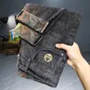 Calça jeans masculina, novo modelo outono 2026, calça skinny slim-fit moderna, estilo coreano, calça longa casual stretch Xintang