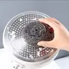 Esfera de Alambre de Acero Inoxidable para Lavar Platos Bola Limpiadora Suministros de Limpieza de Cocina Cepillo Removedor de Manchas de Acero Inoxidable Cepillo para Ollas