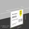 Cartão de Exibição de Preço L-Shaped Exibição de Etiqueta de Preço Acrílico Transparente de Mesa Cartão de Etiqueta de Preço Cartão de Mesa Atacado